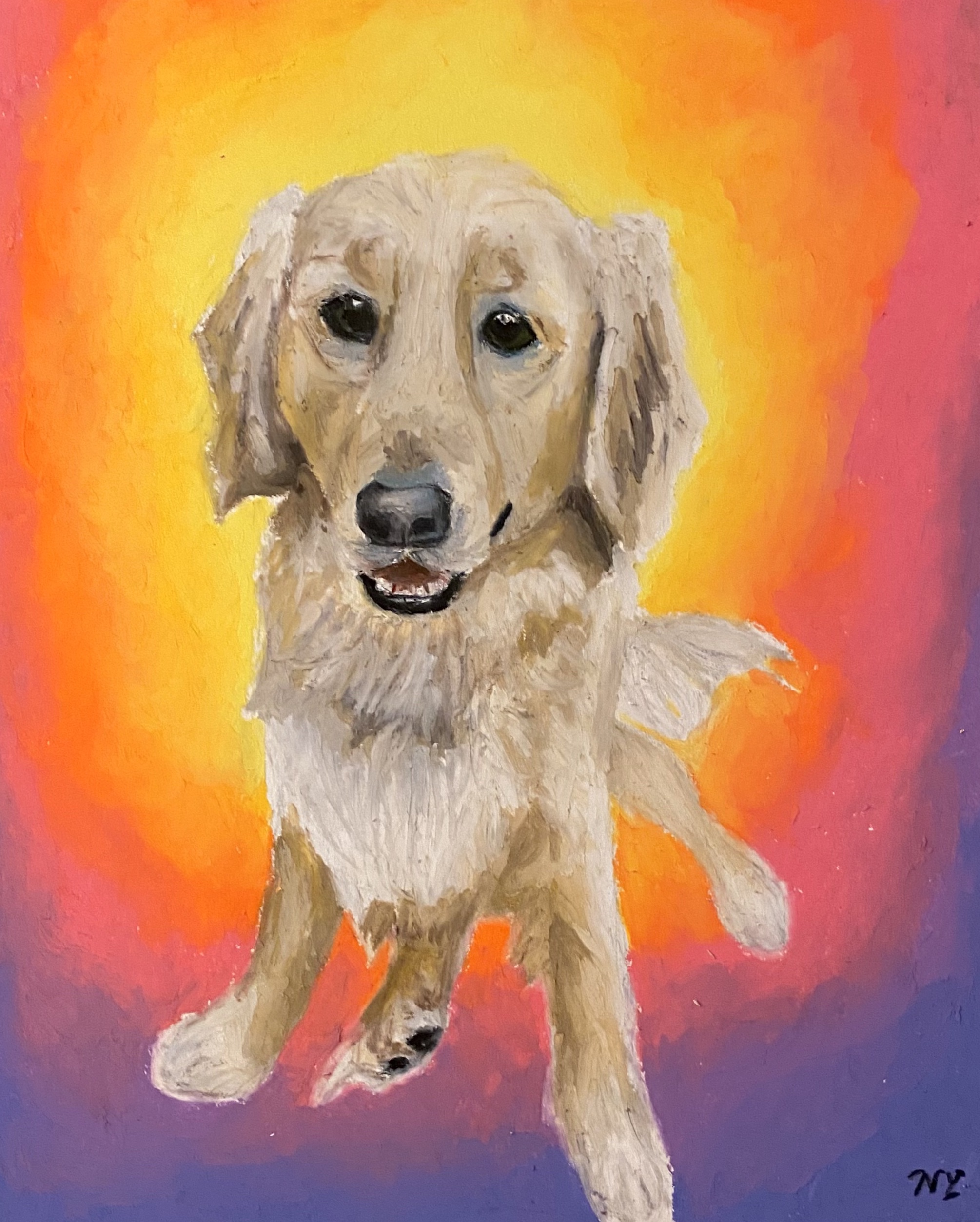 Custom pet portrait 8